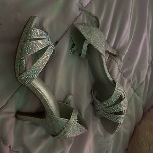 Sparkly heels